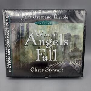 Where Angels Fall by Chris Stewart LDS Audiobook on CD Great and Terrible #2 New